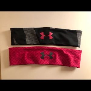 2 under armour headbands